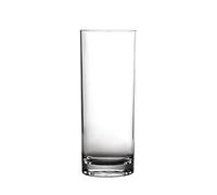 Olympia Kristallon Polycarbonate Hiball Glasses 360ml, Clear, Pack of 6