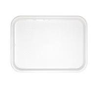 Olympia Kristallon Polypropylene Fast Food Tray White Medium 415mm