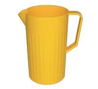 Olympia CE278 Kristallon Yellow Polycarbonate Plastic Jug 1.4 Litre (49 1/4 ounce) - Reusable and Virtually Unbreakable