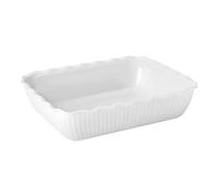 Olympia Kristallon SAN Large Salad Crock 4.25Ltr Dishwasher Safe, White