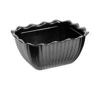 Olympia Kristallon Small Salad Crock Black SAN, 0.75 Ltr 25.3fl oz