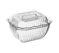 Olympia Kristallon Small Salad Crock Clear SAN, 0.75 Ltr 25.3fl oz