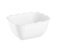 Olympia Kristallon Small Salad Crock White SAN, 0.75 Ltr 25.3fl oz