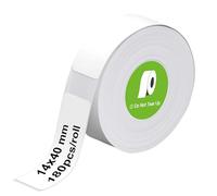 Olympia Label Roll White Label for P22 Printer Tape 14 x 40 mm Uncoated Pack of 180 per Roll