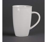 Olympia Latte Mug 400ml (14oz). White. Box Quantity: 6.