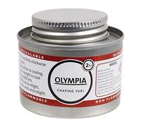 Olympia Liquid Chafing Fuel Food Warmer Tabletop Cooking Heating Food Storage Catering Preparation Cookware Food Holder Kitchen Restaurant Buffet 2 Hour 12x 2 Hour Tins