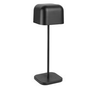 Olympia Lucca Table Lamp Squared Dome Black 300mm