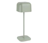 Olympia Lucca Table Lamp Squared Dome Sage 300mm
