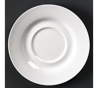 Olympia Lumina Round Saucers 156mm (Pack of 6)