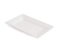 Olympia Lumina Wide Rim Rectangular Plate - 257x155mm 10x6" (Box 4)