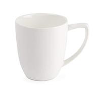 Olympia Lumina Vitrified Porcelain Latte Mugs 350ml 12oz, Pack of 6