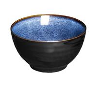Olympia Luna Midnight Blue Footed Bowl 150mm Stoneware, Pack of 6, 150x84mm