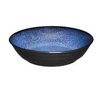 Olympia Luna Midnight Blue Stoneware Coupe Bowls 210mm, Pack of 4, 210x52mm