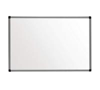 Olympia Magnetic Board in White with Aluminium Frame Lightweight - 400x600mm