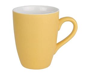 Olympia Matt Pastel Porcelain Mug 340Ml 12Oz Serving Cup Tableware Home Yellow
