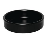 Olympia Mediterranean Dishes in Black Stoneware - Stackable - 134 mm - Pack of 6