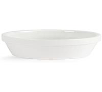 Olympia Mediterranean Porcelain Ramekins 95mm White, Pack of 6 | Fully vitrified body resists chips, while the durable glaze ensures oven, microwave and dishwasher safe commercial use.
