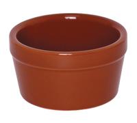 Olympia Mediterranean Ramekins in Orange Stoneware - 95 mm - Pack of 6