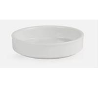 Olympia Mediterranean Stackable Dishes White 102mm Porcelain Dishwasher Safe 6pc