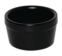 Olympia Mediterranean Stoneware Ramekins 210ml 95mm, Black, Pack of 6
