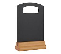 Olympia Table Top Chalkboard with Pine Base - Melamine - 150 x 230 mm