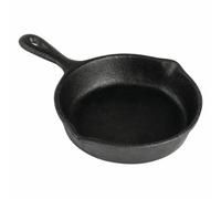 Olympia Mini Cast Iron Round Pan Induction Safe Non Stick Heavy Duty - 115mm