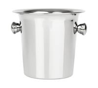 Olympia Mini Fluted Stainless Steel Ice Bucket, 1.06L, 130x130mm