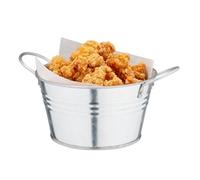 Olympia Mini Metal Food Bucket Shallow 150mm