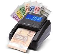 Olympia NC 375 Money Detector | Banknote Checker with IR, MG, UV Sensors | Money Counter for Euro, Dollar, Pound | Counterfeit Money Checker | High Test Speed | Money Checker for Notes | LCD Display
