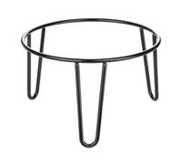 Olympia Non-Slip Riser Round Black Wire 210x120mm