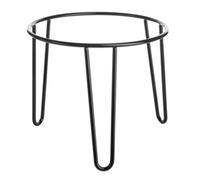 Olympia Non-Slip Riser Round Black Wire, 210x180 mm