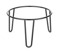 Olympia Non-Slip Riser Round Black Wire, 210x120 mm