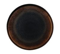 Olympia Ochre Ceramic Round Flat Plates 260mm Pack of 6, 30 H x 260 D mm