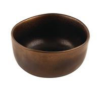 Olympia Ochre Stoneware Deep Bowls 100mm 250ml Bronze, Pack of 12