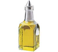 Olympia Oil and Vinegar Cruets 147X53mm Glass Shaker Bottle Pot Innovative Design 12pc