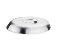 Olympia Stalwart P183 Vegetable Dish Lid, Oval, Silver, 12"/ 205mm