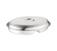 Olympia Oval Vegetable Dish Two Compartments 252mm