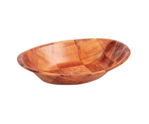 Olympia Oval Wooden Bowl Small - L092