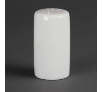 Olympia Pepper Shaker in White Fully Vitrified - Tableware - 80mm 12pc