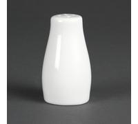 Olympia Pepper Shaker in White Fully Vitrified - Tableware - 90mm 12pc