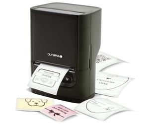 Olympia PM220 Label Printer Green Bluetooth Label Printer Self-Adhesive for Home and On the Go Portable Thermal Transfer Printer for Waterproof Labels Mobile QR Code Label Printer