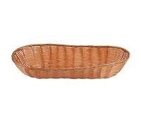 Olympia Poly Wicker Large Baguette Basket (Pack of 6)