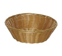 Olympia Poly Wicker Round Food Basket (6 pack)