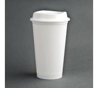 Olympia Polypropylene Reusable Coffee Cups 16Oz (Pack of 25)
