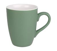 Olympia Matt Pastel Porcelain Mug Green 340ml (6 Pack) - Hot Drink, Coffee, Tea Mugs CS044
