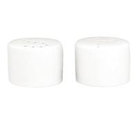 Olympia Porcelain Pepper Shakers 80mm, Dishwasher Safe, White, 12 Pack | Oven, microwave and freezer proof kitchen cruet pot features strengthened rolled edges for commercial chip resistance.