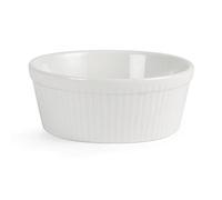 Olympia Porcelain Round Pie Dishes 53x134mm, Pack of 6, 53X 134X 134mm