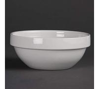 Olympia Whiteware Stacking Bowls 130mm