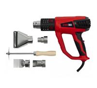 Olympia Power Tools Heat Gun With 5 Accessories 2000W 240V (Uk Plug) Multi Colour (One Size)