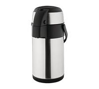 Olympia Pump Action Airpot 25L 330X151mm Stainless Steel Teapot Infuser